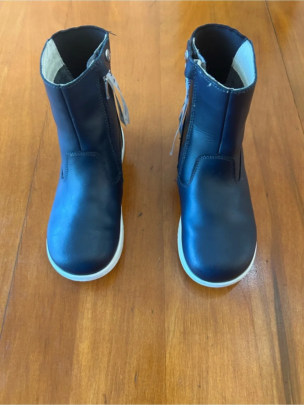 Bobux Paddington Waterproof Leather Boots Boys Girls Size EU32 US 13.5